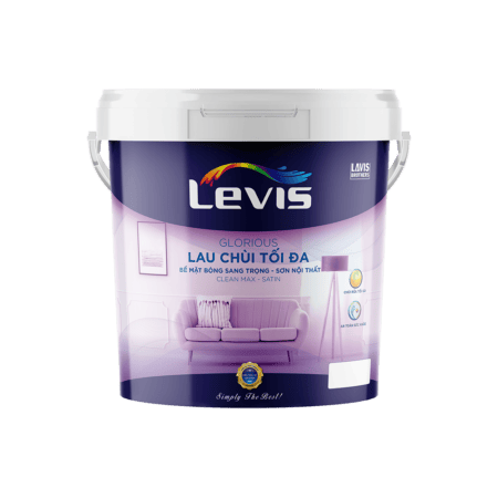 LEVIS GLORIOUS CLEAN-MAX SATIN – LAU CHÙI TỐI ĐA BỀ MẶT BÓNG SANG TRỌNG 5L