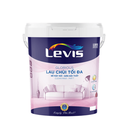 LEVIS GLORIOUS CLEAN-MAX MATT – LAU CHÙI TỐI ĐA BỀ MẶT MỜ 18L