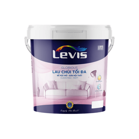 LEVIS GLORIOUS CLEAN-MAX MATT – LAU CHÙI TỐI ĐA BỀ MẶT MỜ 5L