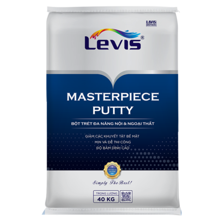 LEVIS MASTERPIECE PUTTY EXT - BỘT TRÉT ĐA NĂNG NGOẠI THẤT