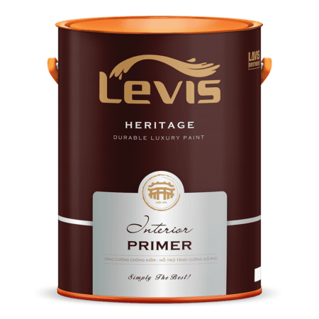 LEVIS HERITAGE INTERIOR PRIMER - SƠN LÓT 5L (VỎ KIM LOẠI)