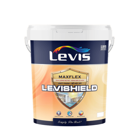 LEVIS LEVISHIELD MAXFLEX – EGGSHELL FINISH – BỀ MẶT BÓNG NHẸ 5L