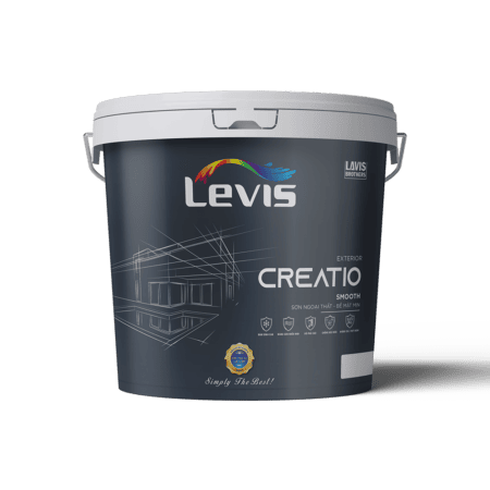 LEVIS CREATIO EXTERIOR SMOOTH – SƠN NGOẠI THẤT BỀ MẶT MỊN 5L