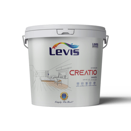 LEVIS CREATIO INTERIOR SMOOTH – SƠN NỘI THẤT BỀ MẶT MỊN 5L