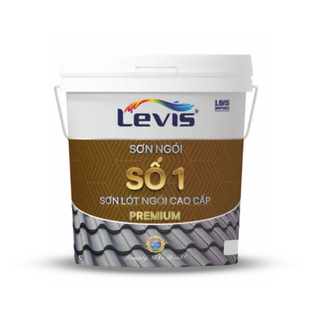 LEVIS SƠN LÓT NGÓI CAO CẤP PREMIUM HỆ NƯỚC 18L