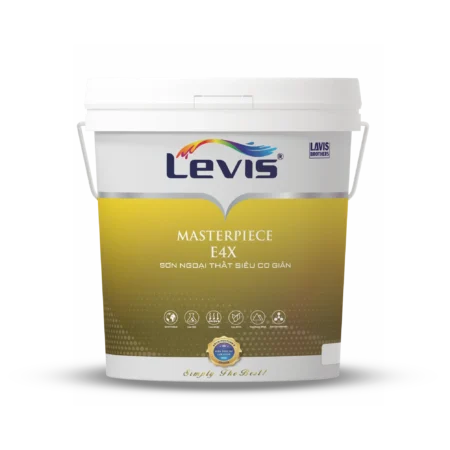 SƠN NGOẠI THẤT SIÊU CO GIÃN LEVIS MASTERPIECE - E4X
