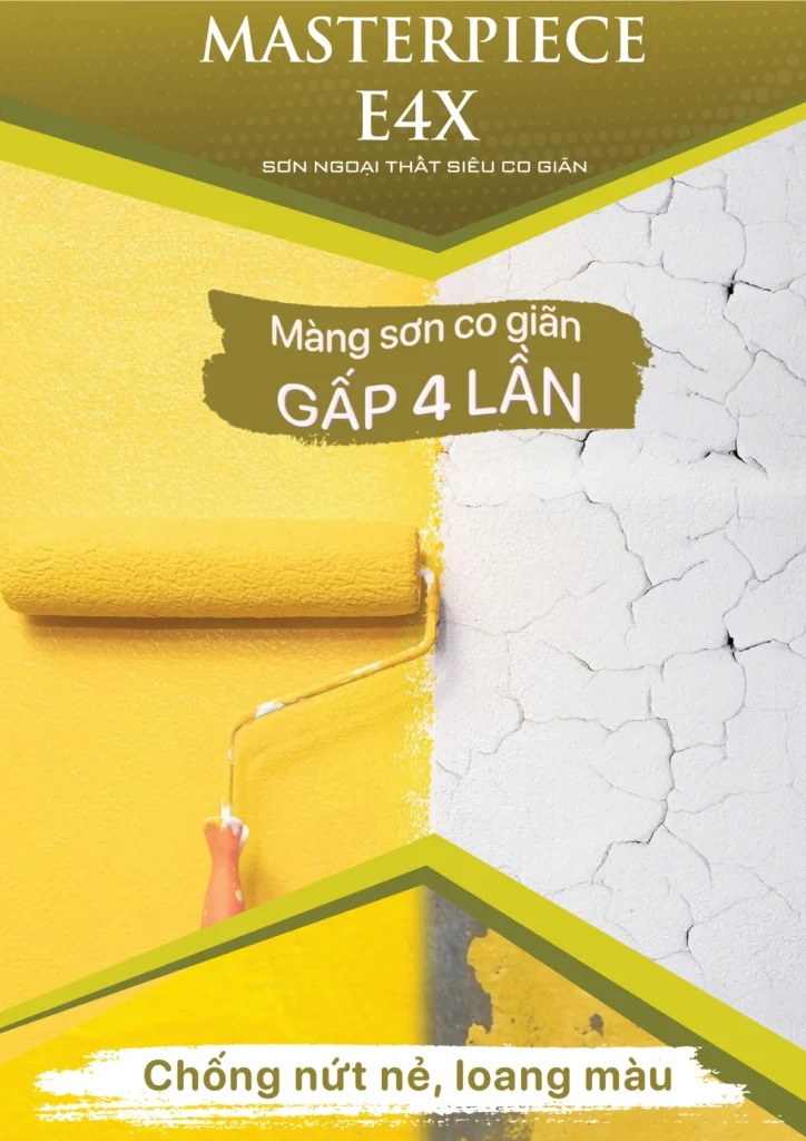 Sơn siêu co giãn Levis Masterpice E4X