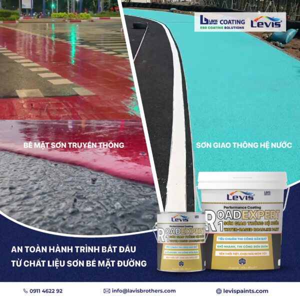 AN TOÀN HÀNH TRÌNH: BẮT ĐẦU TỪ CHẤT LIỆU SƠN ĐƯỜNG