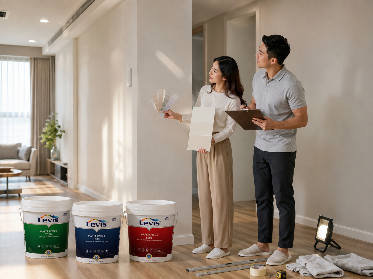 Checklist chọn màu sơn nội thất trước khi thi công