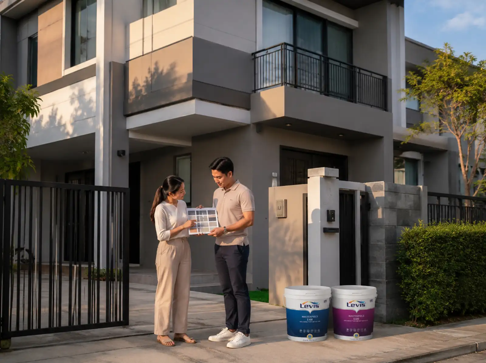 Sơn ngoài trời cho nhà phố: chọn theo mặt tiền, hướng nắng và khả năng bảo trì